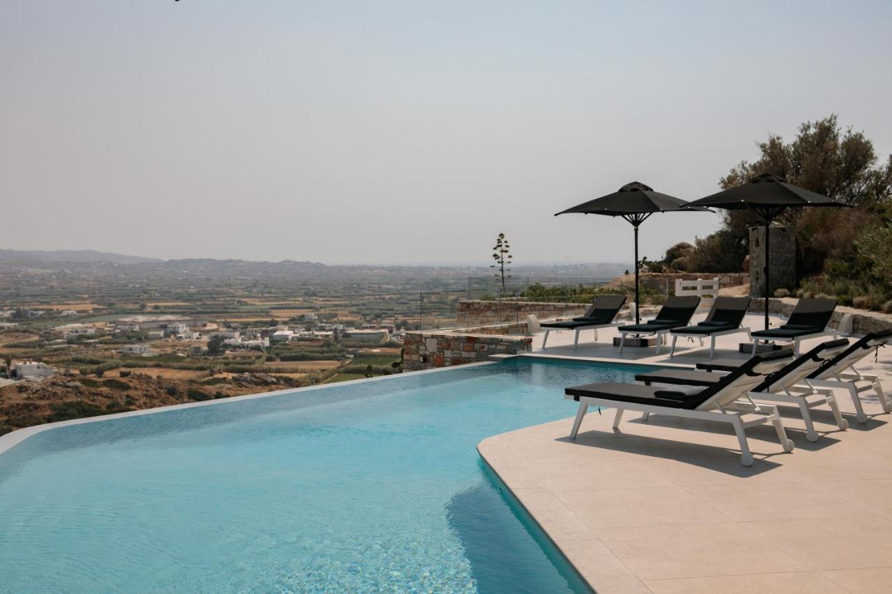 Wow Panoramic View Deluxe Villas Agkidia Buitenkant foto